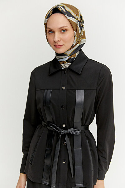 Setrms Suni Derili Şömiziye Yaka İkili Takım