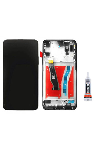 Yedcom Huawei Y9 Prime 2019 Çıtalı Siyah Uyumlu Ekran Lcd Dokunmatik B7000 15...