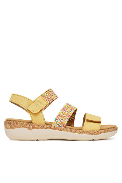 Remonte sandals woman yellow