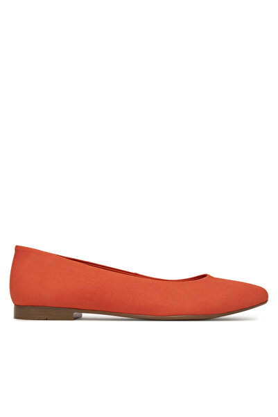 LASOCKI ballerina shoes for women orange