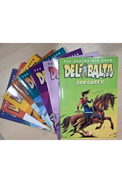 Babıali Kültür Yayıncılığı DELİ BALTA SERİSİ 8 KİTAP (ÇİZGİ ROMAN)