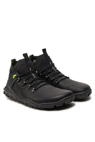 VIVOBAREFOOT geacă trekking pentru bărbați Black Magna Forest ESC 309