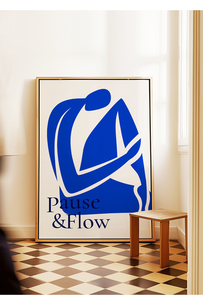 ARTHOUSECOLLECTIVE Pause & Flow - Matisse / Yoga / Meditație - Poster fără ca...