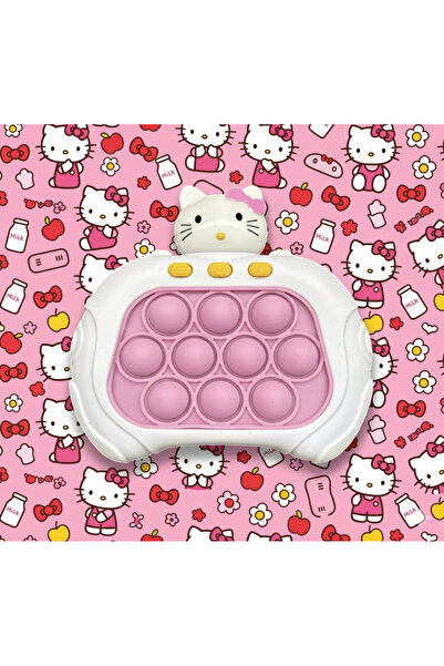 KARYIL Işıklı Sesli Hello Kitty Figürlü Pilli Popit