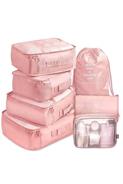 Arbest حقيبة تنظيم السفر - مجموعة مكعبات التعبئة القابلة لإعادة الاستخدام من 7 قطع