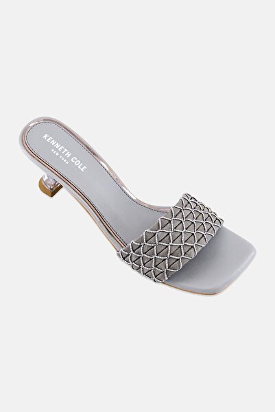 Kenneth Cole Women Luna Slip On Sandal, Grey