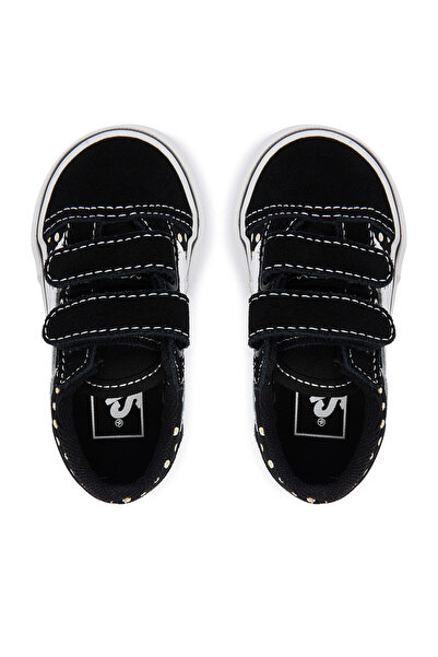 Vans Girls Floral Black Old Skool V Sneakers VN000EE1