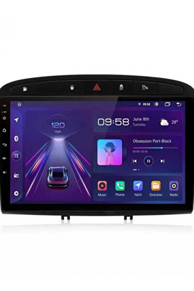 NAVI-ABC Navigație dedicată pentru Peugeot 308/408 (2008-2020) 9" Android 12,...