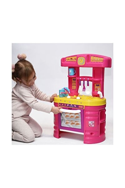 OEM Bucătărie de jucărie Peppa Pig, 72 cm, aragaz, cuptor, chiuvetă, cuptor c...