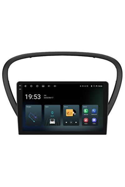 Piloton Navigație pentru Peugeot 607 (2004-2011) 9" 4GB RAM 64GB Quad Core