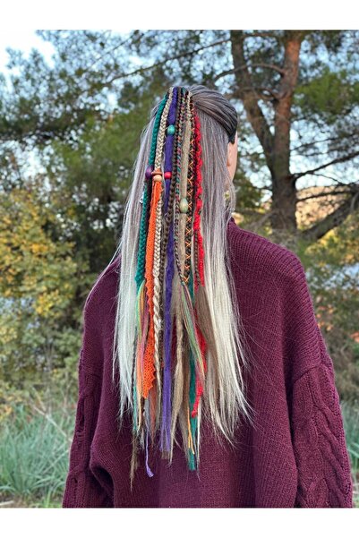 ÖRÜK EVİ Afrika örgülü ve Rastalı Toka