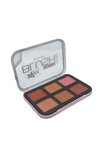 max elegance Blush Palette - set of 6 vibrant shades NO.01