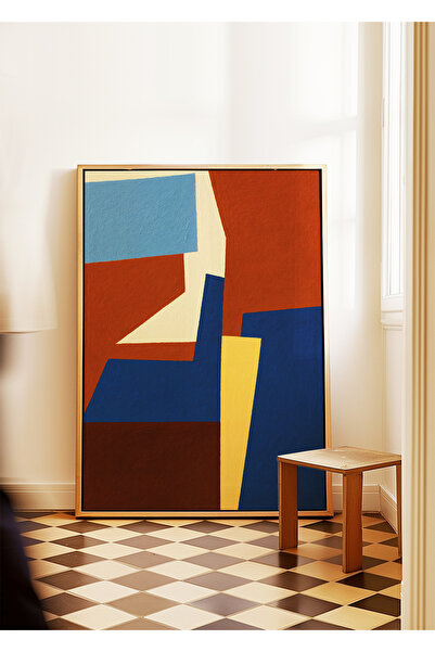 ARTHOUSECOLLECTIVE Geometrie abstractă nr. 4 - Colecția de artă abstractă - P...