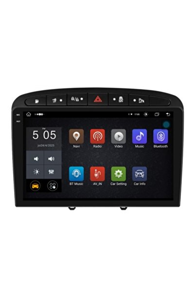 Piloton Navigație dedicată pentru Peugeot 408 (2008-2020) 2K, 8GB RAM, 256GB,...