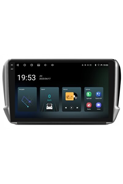 Piloton Navigație dedicată pentru Peugeot 2008 (2013-2020) 9" 4GB RAM 64GB Qu...