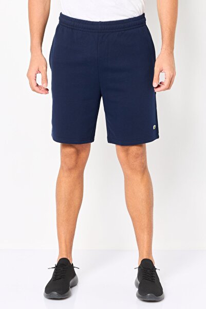 Lacoste Men Embroidered Logo Basic Shorts, Navy