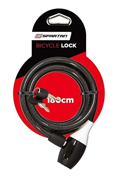 SPARTAN قفل كابل SP-9027 | 180 سم فضي