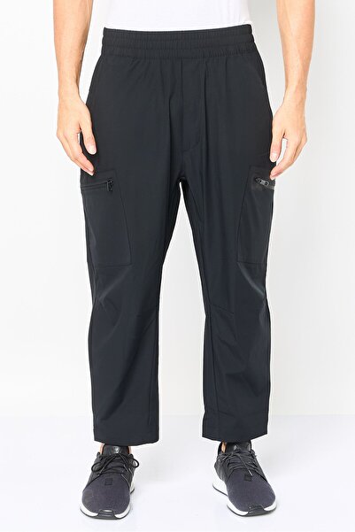 Calvin Klein Jeans Men Regular Fit Solid Track Pants, Black