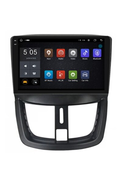 Piloton Navigație pentru Peugeot 207 (2006-2015) 9" QLED 2K Octa-Core 8GB/256GB