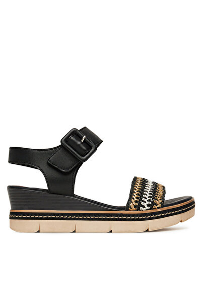 Remonte sandals woman black D2L55-03