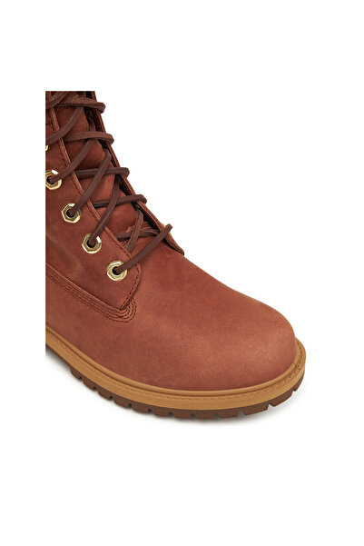 Timberland Women's Medium Brown Full Grain Premium 8-Inch Water Boots