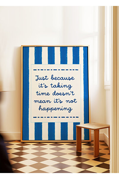 ARTHOUSECOLLECTIVE Timp - Motivațional / Medical - Poster fără cadru în dimen...