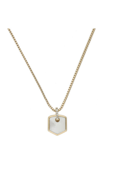Fossil necklace woman Gold JF04529710