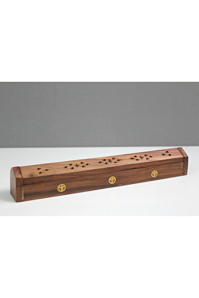 Epilons Wooden Mahogany Coffin Incense Burner Model 2