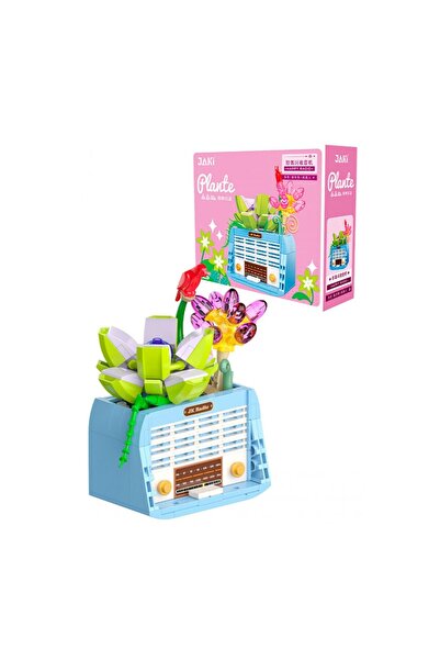 JAKI Floral Nostalgia Series: Radio |   174 Pieces Micro Blocks |   8+ Years ...