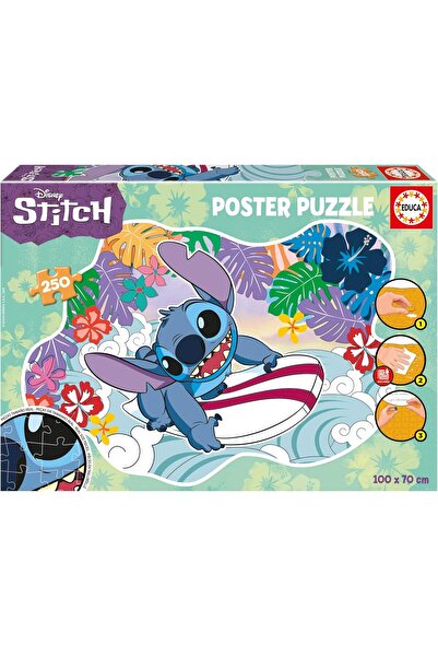 EDUCA Stitch Poster Jigsaw Puzzle 250-Pieces