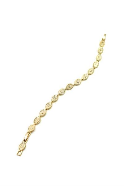 MENESSA سوار العين الحجرية - ذهبي