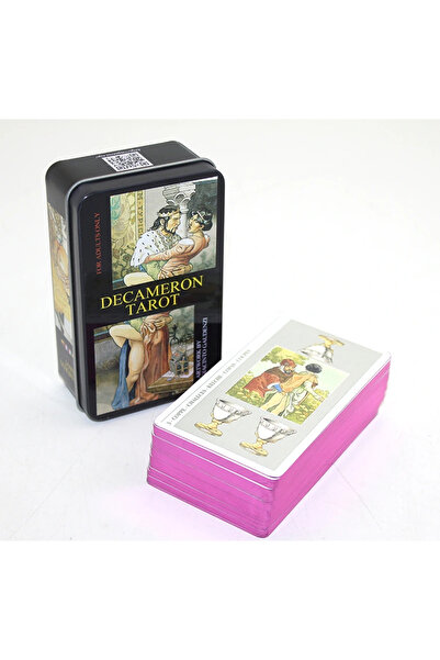 Epilons Tarot card decameron with metal box