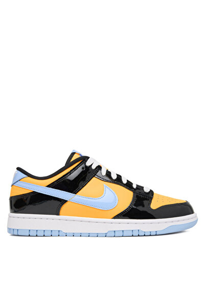 Nike sneakers men's Black/Aluminum-Laser Orange Dunk Low Retro SE IB