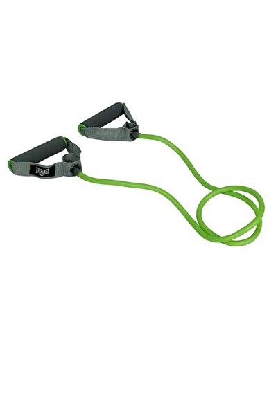 EVERLAST Light Resistance Tube 10LB with Foam Handles - Green (Natural Rubber)