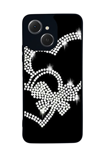 TECNO Spark 40C Compatible Printed , Matte Black, Soft Silicone, Protective, ...