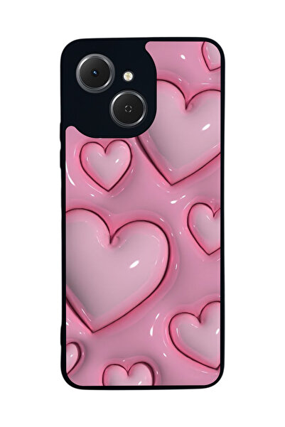 TECNO متوافق مع Spark 40C مطبوع، أسود غير لامع، سيليكون ناعم، واقي، غطاء ممتص للصدمات، حافظة