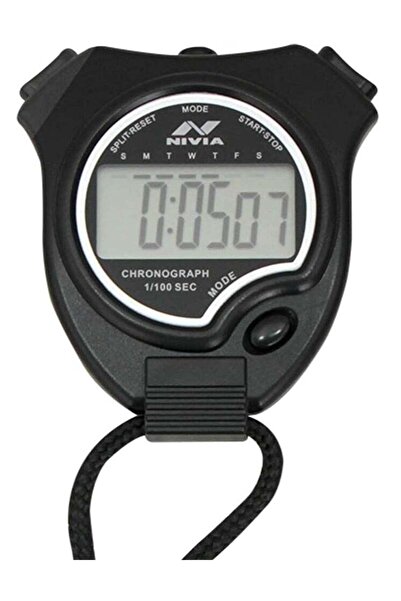 NIVEA JS 307 Stopwatch – Digital LCD, Lightweight, Accurate for Sports and Training