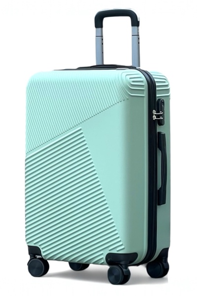 ZAAPPY حقيبة سفر صلبة وخفيفة الوزن مقاس 24 بوصة (20-24 كجم)، بعجلات سلسة وقفل...