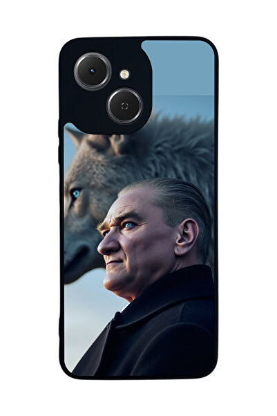 TECNO متوافق مع Spark 40C مطبوع، أسود غير لامع، سيليكون ناعم، واقي، غطاء ممتص للصدمات، حافظة