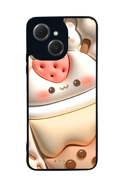 TECNO متوافق مع Spark 40C مطبوع، أسود غير لامع، سيليكون ناعم، واقي، غطاء ممتص للصدمات، حافظة