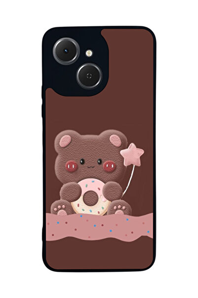 TECNO متوافق مع Spark 40C مطبوع، أسود غير لامع، سيليكون ناعم، واقي، غطاء ممتص للصدمات، حافظة