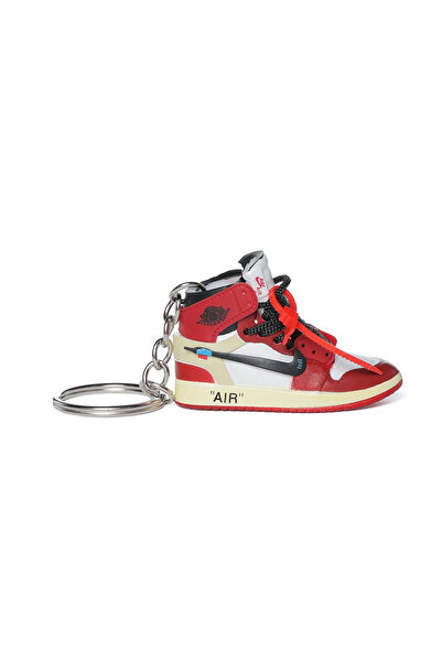 JORDAN 1 High Chicago x OW Keychain