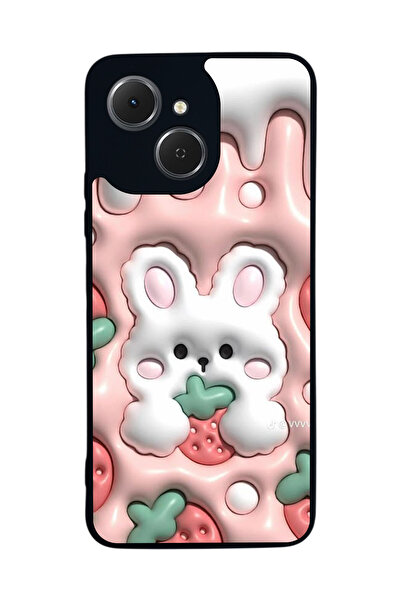 TECNO Spark 40C Compatible Printed , Matte Black, Soft Silicone, Protective, ...