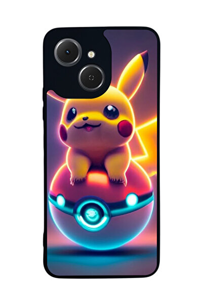 TECNO Spark 40C Compatible Printed , Matte Black, Soft Silicone, Protective, ...