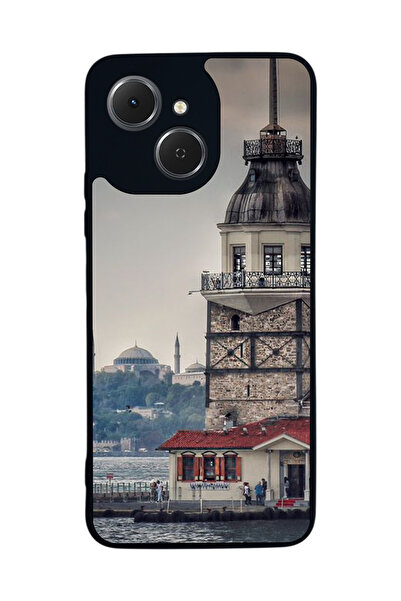 TECNO Spark 40C Compatible Printed , Matte Black, Soft Silicone, Protective, ...