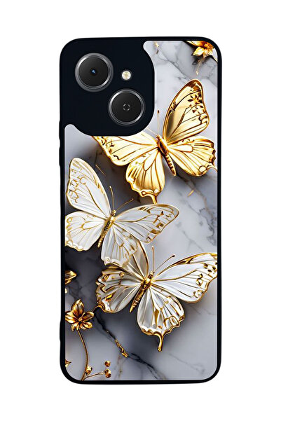 TECNO متوافق مع Spark 40C مطبوع، أسود غير لامع، سيليكون ناعم، واقي، غطاء ممتص للصدمات، حافظة