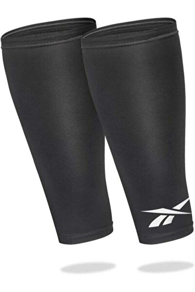 Reebok Leg Compression Sleeves for Muscle Support and Recovery – Black, Size S/M