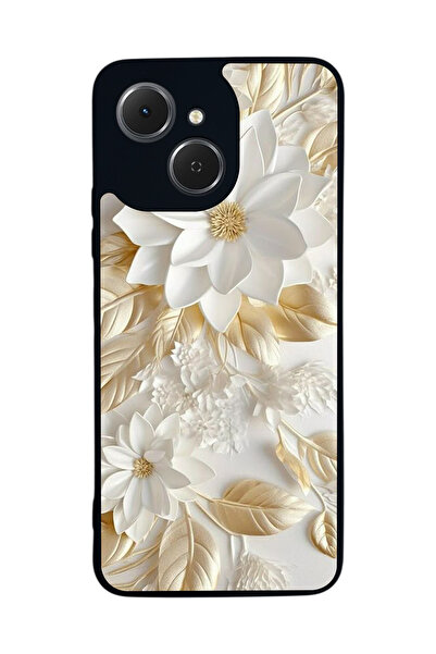 TECNO Spark 40C Compatible Printed , Matte Black, Soft Silicone, Protective, ...