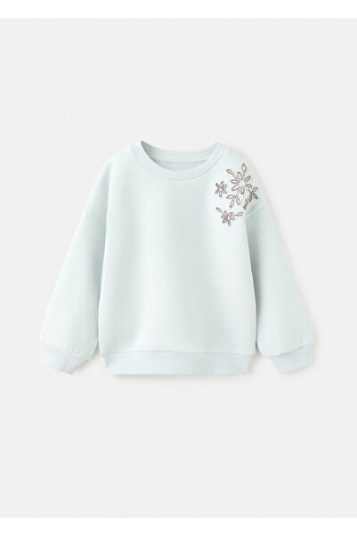 MANGO Baby Boncuk detaylı sweatshirt