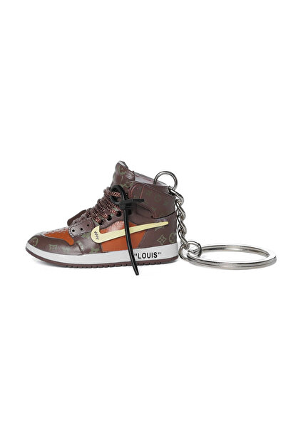 JORDAN 1 x LV x OW Keychain